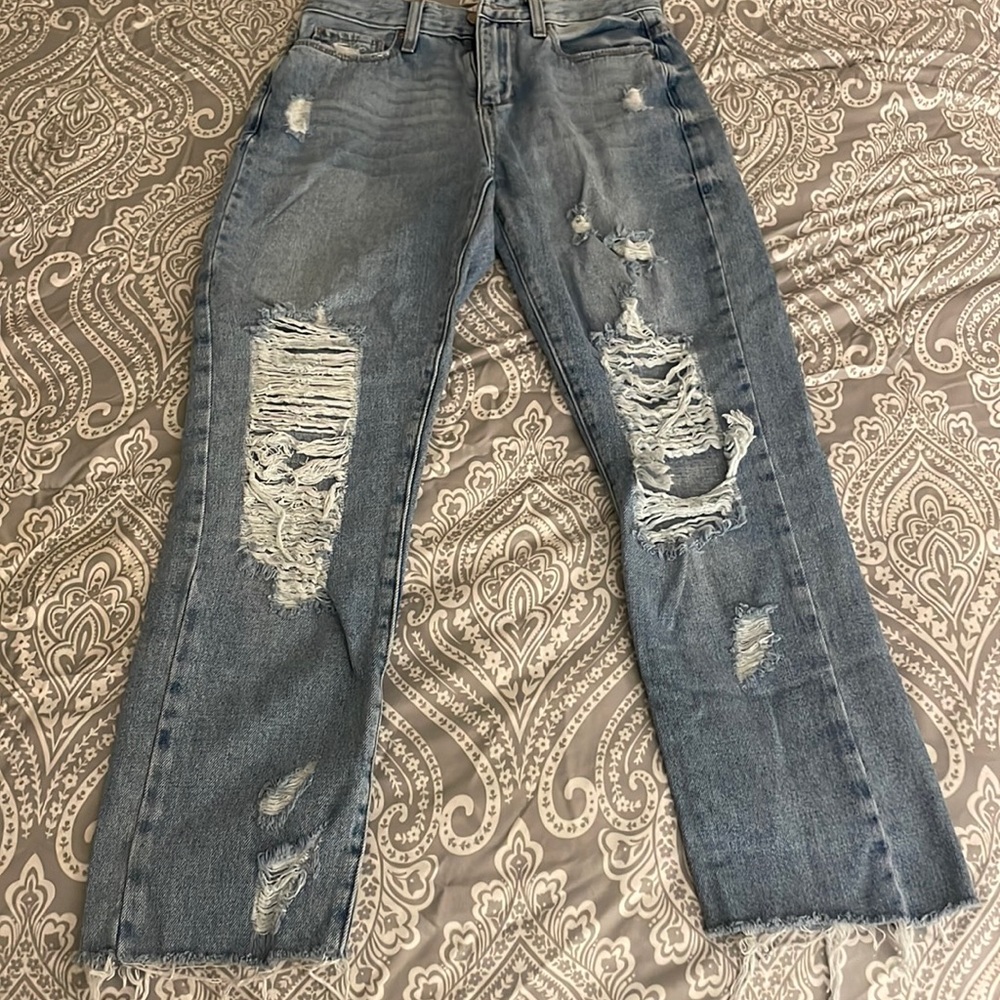Just black Denim boyfriend jeans